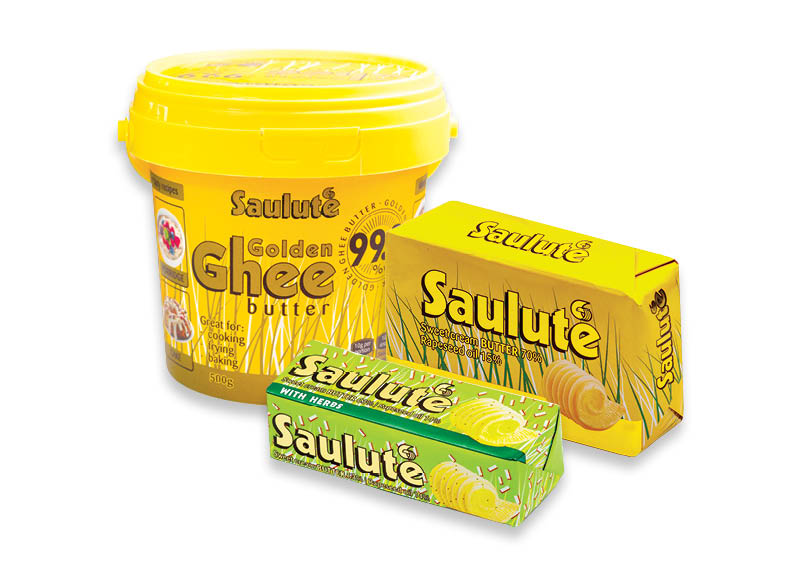 Sviestui, tepiesiems riebalų mišiniams SAULUTĖ
			, 
				 100 g, 200 g, 500 g, 3 rūšių