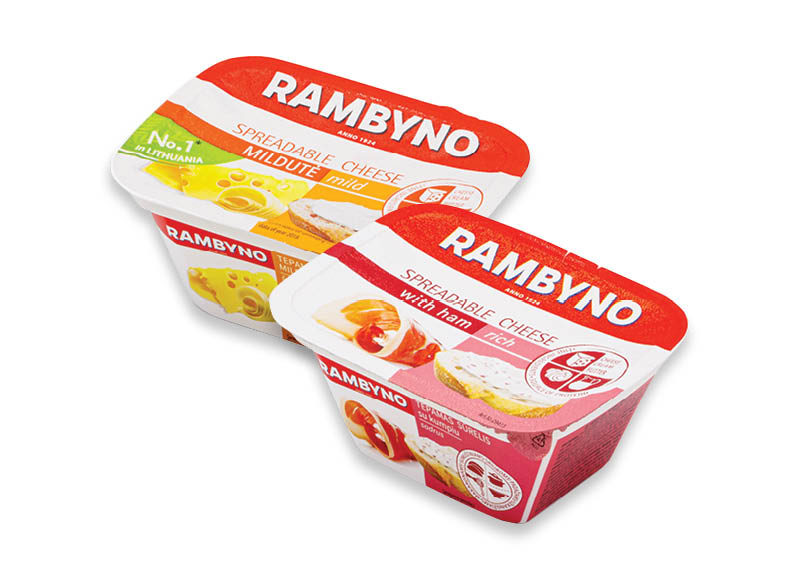 Lydytiems tepamiems RAMBYNO sūriams
			, 
				 175 g, 5 rūšių. Ir IKI EXPRESS