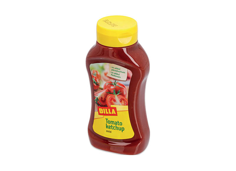 BILLA pomidorų kečupas
			, 
				 500 ml, 1,98 Eur/l. A lygio parduotuvėse