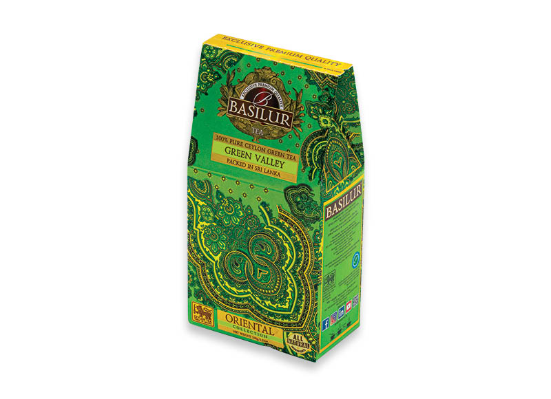 Žalioji arbata BASILUR ORIENTAL GREEN VALLEY
,
100 g, 36,90 Eur/kg Žalioji arbata BASILUR ORIENTAL GREEN VALLEY
,
100 g, 36,90 Eur/kg