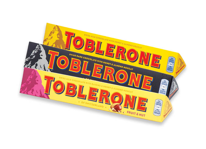 Šokoladas TOBLERONE