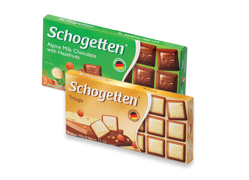 Šokolado gabaliukai SCHOGETTEN
			, 
				 100 g, įvairių rūšių, 9,90 Eur/kg. Ir IKI EXPRESS