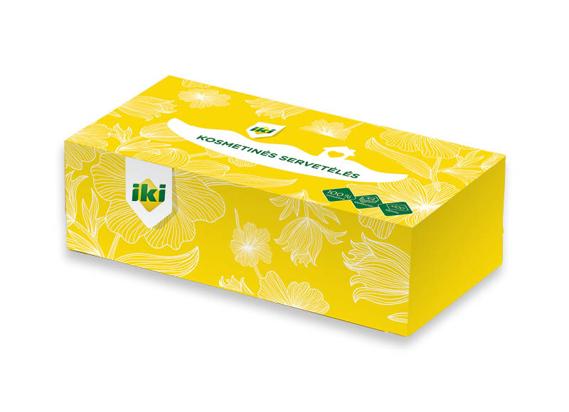 IKI kosmetinės servetėlės
,
100 vnt., 0,01 Eur/vnt. IKI kosmetinės servetėlės
,
100 vnt., 0,01 Eur/vnt.