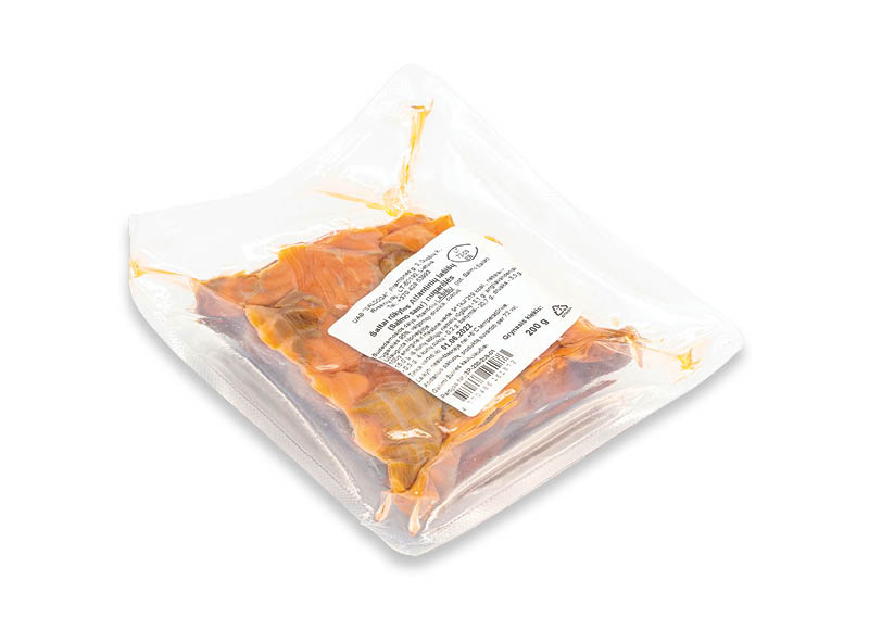 Šaltai rūkytos atlantinių lašišų nugarėlės
			, 
				 200 g, 6,45 Eur/kg. A lygio parduotuvėse