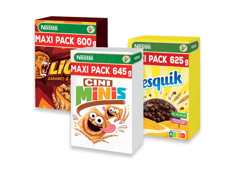 Sausi pusryčiai NESTLE
,
600–645 g, 4 rūšių Sausi pusryčiai NESTLE
,
600–645 g, 4 rūšių