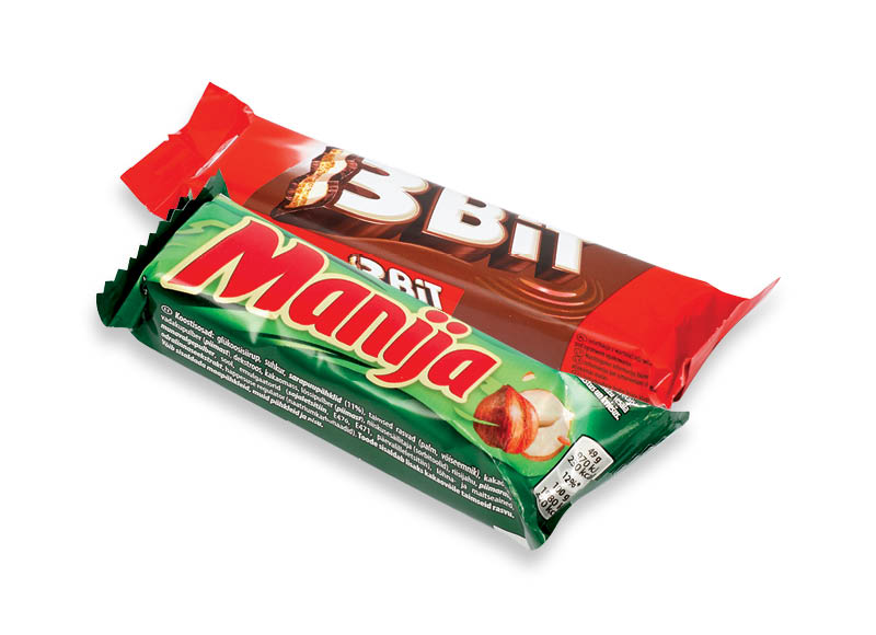Šokoladiniai batonėliai MANIJA, 3BIT
			, 
				 46 g, 49 g, 4 rūšių. Ir IKI EXPRESS