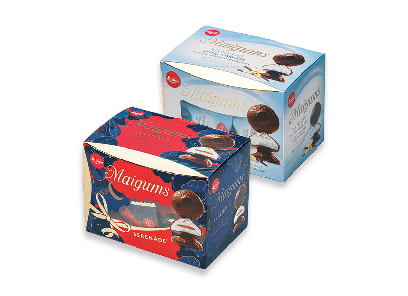 LAIMA MAIGUMS vanilinės ir kokosų suflė
			, 
				 185 g, 2 rūšių. 10,76 Eur/kg