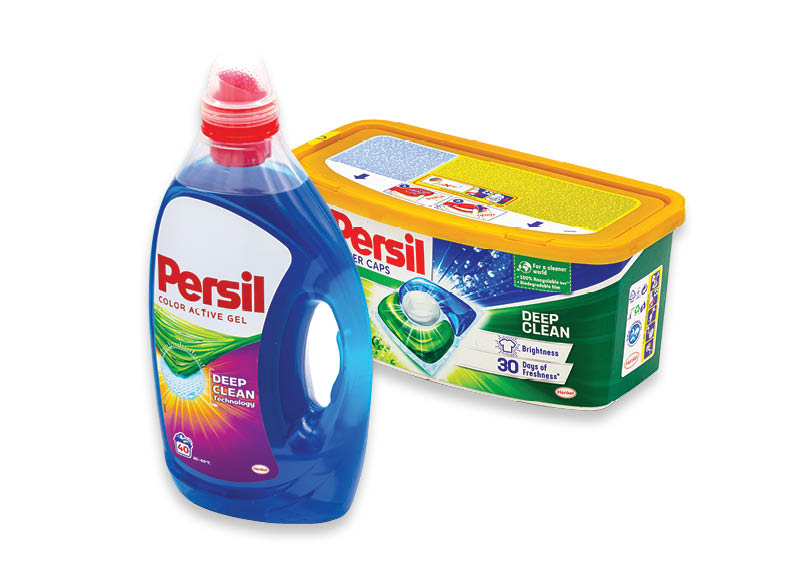 Skalbimo priemonės PERSIL, 11-20 skalbimų. 14 rūšių. Ir IKI EXPRESS