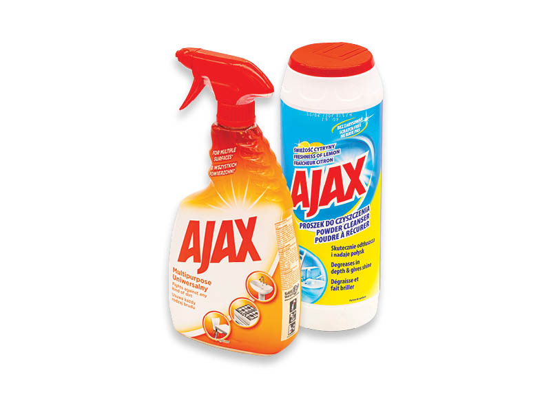 Valymo priemonėms AJAX
			, 
				 Įvairių rūšių