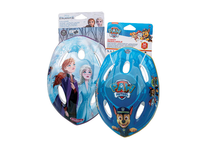 Šalmas FROZEN, PAW PATROL
			, 
				 1 vnt., 52-56 cm. Pasiūlymas galioja iki 2022 07 03 A lygio parduotuvėse