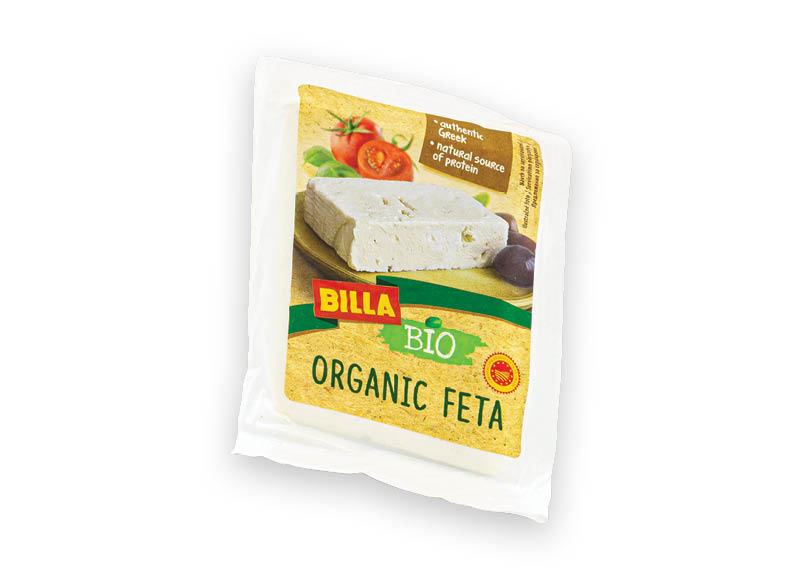 BILLA ekologiškas sūris FETA
			, 
				 150 g, 14,60 Eur/kg. A lygio parduotuvėse. Ir IKI EXPRESS