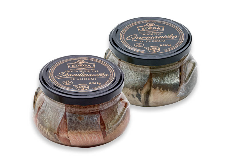 Silkių filė EDEGA
,
260 g, 3 rūšių Silkių filė EDEGA
,
260 g, 3 rūšių