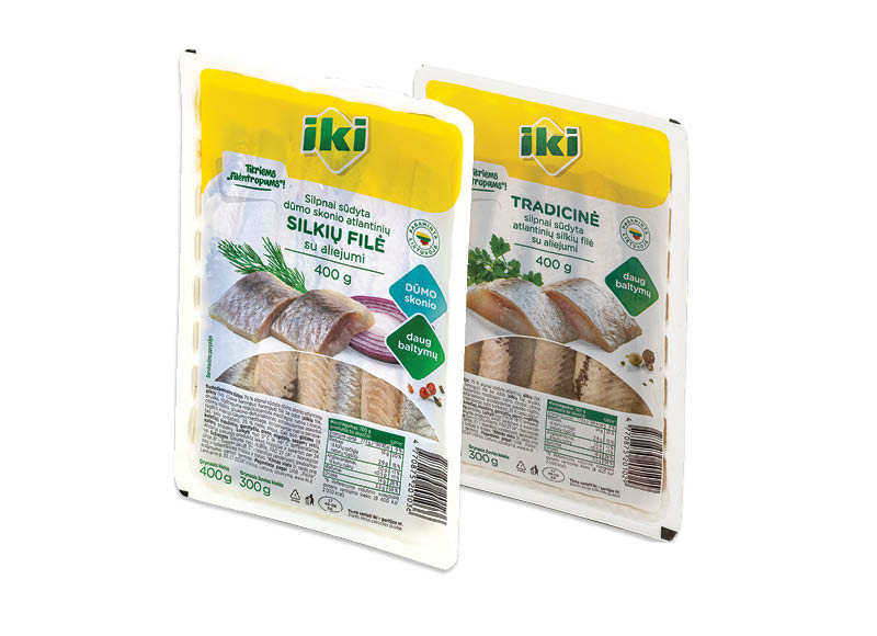 IKI silkių filė aliejuje
			, 
				 400 g, 2 rūšių, 4,98 Eur/kg. A lygio parduotuvėse