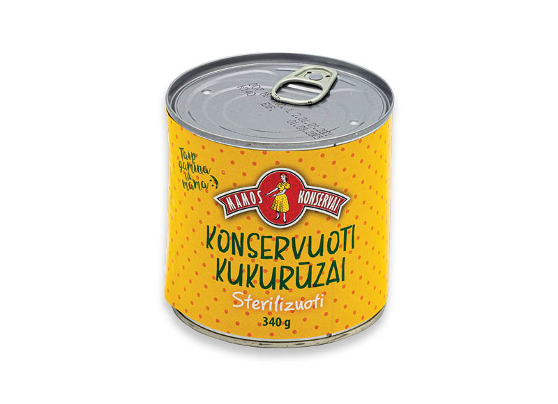 Konservuoti kukurūzai MAMOS KONSERVAI
			, 
				 340 g, 2,03 Eur/kg. A lygio parduotuvėse