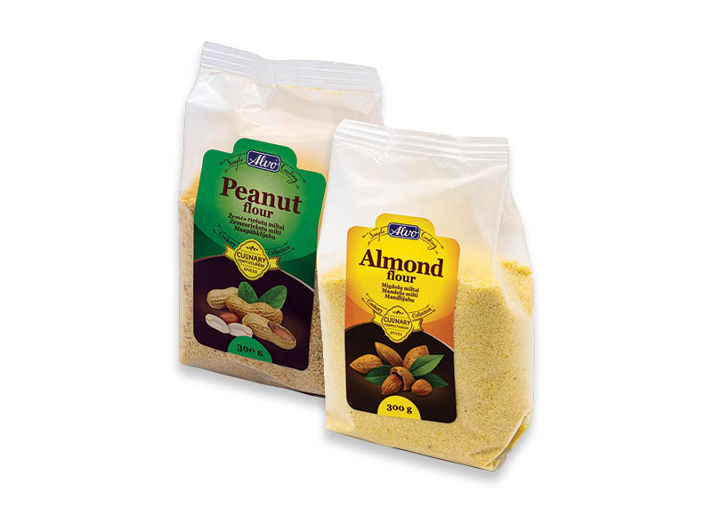 Migdolų ir žemės riešutų miltams ALVO
			, 
				 300 g, 2 rūšių. Ir IKI EXPRESS