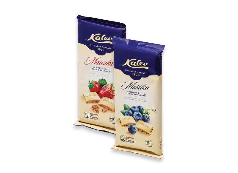 Šokolado plytelė KALEV
			, 
				 95 g, 100 g. Ir IKI EXPRESS