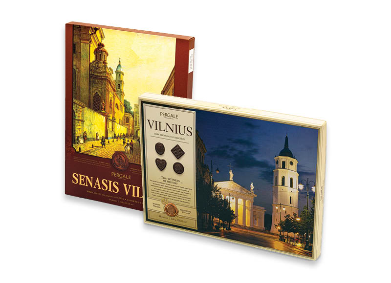 Saldainių rinkinys VILNIAUS ASORTI ar SENASIS VILNIUS
			, 
				 348 g, 2 rūšių, 9,17 Eur/kg. Ir IKI EXPRESS