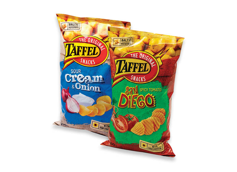 Bulvių traškučiai TAFFEL
,
185 g, 210 g, 6 rūšių. Ir IKI EXPRESS Bulvių traškučiai TAFFEL
,
185 g, 210 g, 6 rūšių. Ir IKI EXPRESS