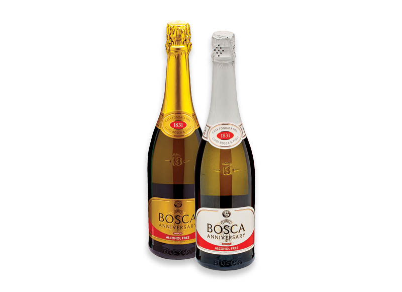 Nealkoholinis putojantis vynas BOSCA ANNIVERSARY Nealkoholinis putojantis vynas BOSCA ANNIVERSARY