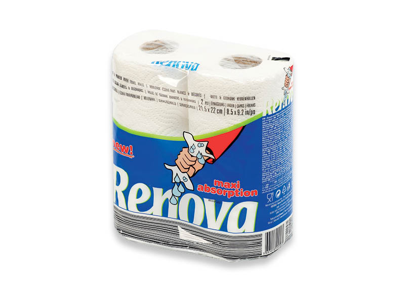 Popieriniai rankšluosčiai RENOVA MAXI ABSORPTION