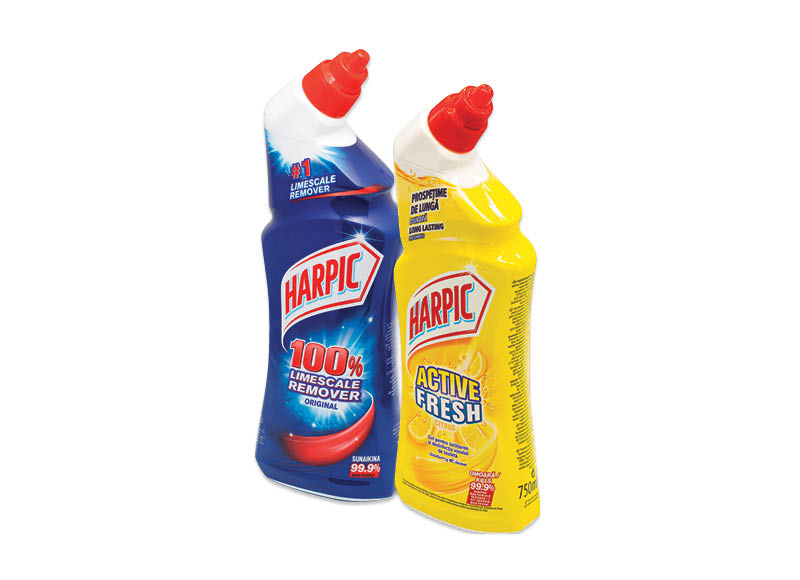 Tualeto valiklis HARPIC
,
750 ml, 2 rūšių, 1,85 Eur/l. A lygio parduotuvėse Tualeto valiklis HARPIC
,
750 ml, 2 rūšių, 1,85 Eur/l. A lygio parduotuvėse