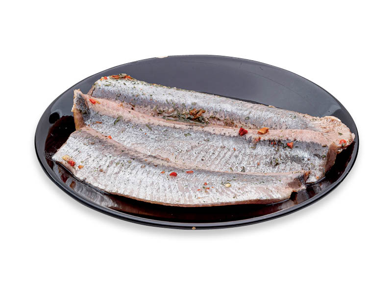 Sūdyta silkių filė SKANDINAVIŠKA
			, 
				 1 kg (sveriamoje vitrinoje). A lygio parduotuvėse