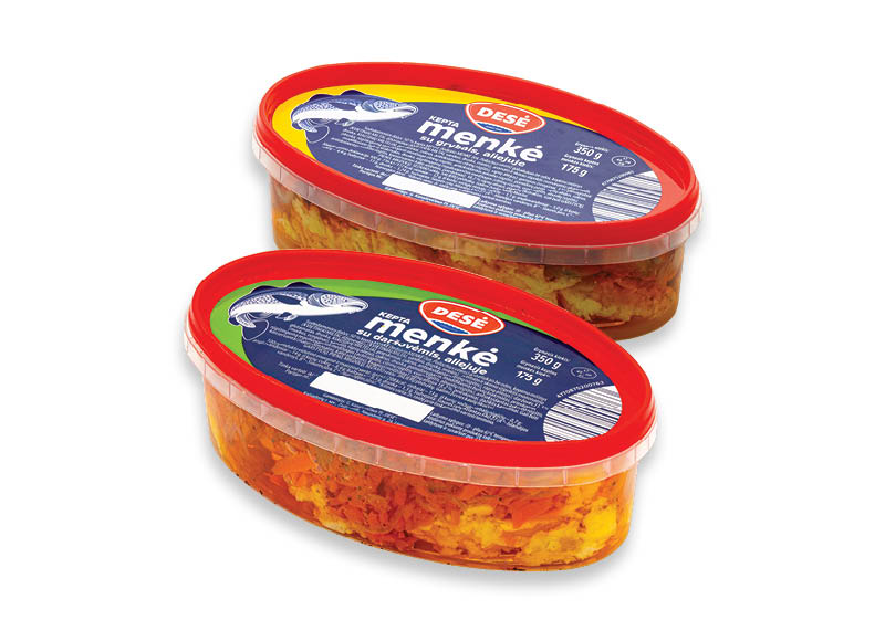 Menkės DESĖ su daržovėmis ar grybais
,
350 g, 2 rūšių 5,69 Eur/kg Menkės DESĖ su daržovėmis ar grybais
,
350 g, 2 rūšių 5,69 Eur/kg