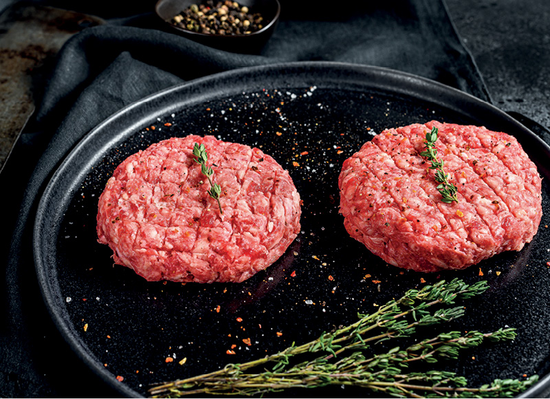 GRILL PARTY šviežios jautienos maltiniai mėsainiams
			, 
				 200 g, 12,95 Eur/kg. A lygio parduotuvėse