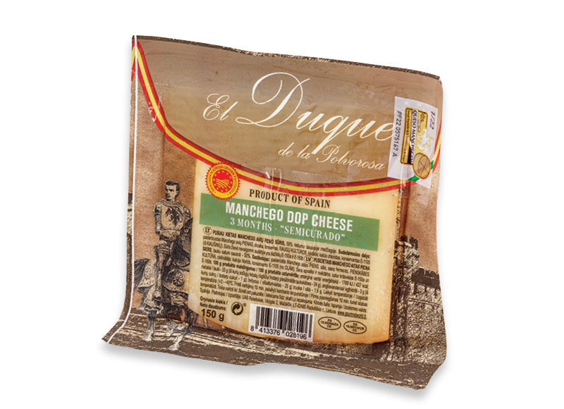 Avių pieno sūris MANCHEGO
,
150 g, 50 % rieb. 24,60 Eur/kg. A lygio parduotuvėse Avių pieno sūris MANCHEGO
,
150 g, 50 % rieb. 24,60 Eur/kg. A lygio parduotuvėse