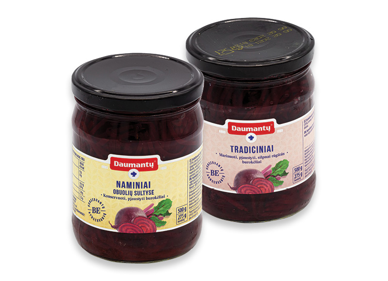 DAUMANTŲ burokėliams
,
340 g, 500 g, 3 rūšių DAUMANTŲ burokėliams
,
340 g, 500 g, 3 rūšių