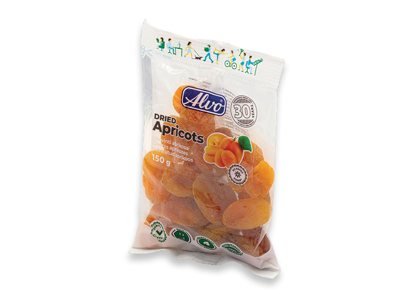 ALVO džiovinti abrikosai
,
150 g, 13,93 Eur/kg. A lygio parduotuvėse ALVO džiovinti abrikosai
,
150 g, 13,93 Eur/kg. A lygio parduotuvėse