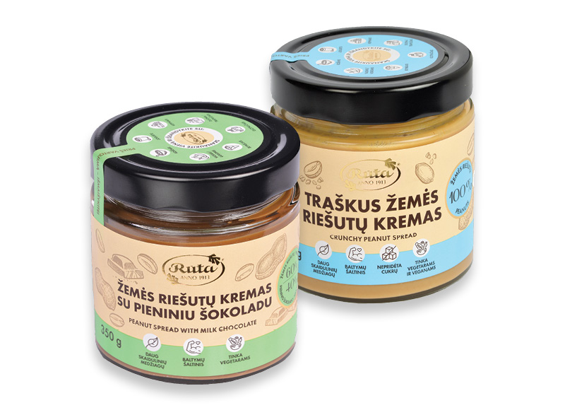 Riešutų kremams RŪTA
,
350 g, 2 rūšių Riešutų kremams RŪTA
,
350 g, 2 rūšių