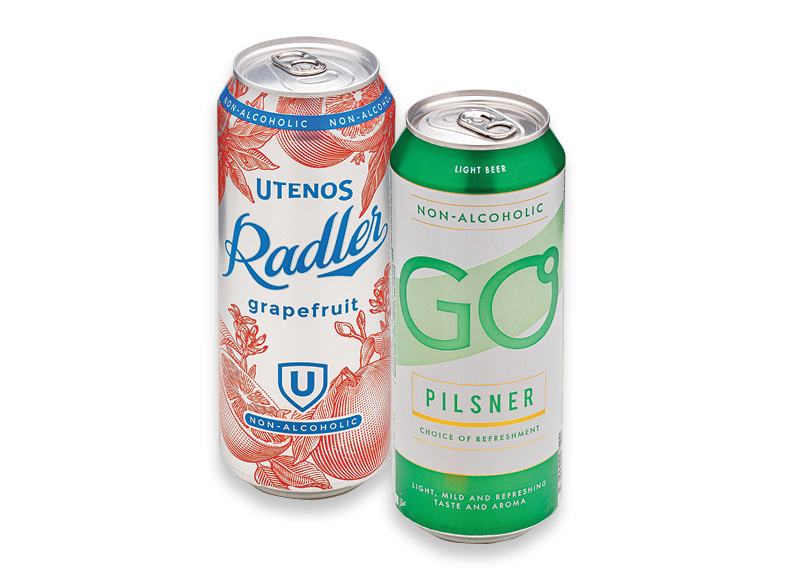 Nealkoholinis alus GO PILSNER ar RADLER GREIPFRUIT
			, 
				 0,5 l, 2 rūšių, 1,38 Eur/l. Ir IKI EXPRESS