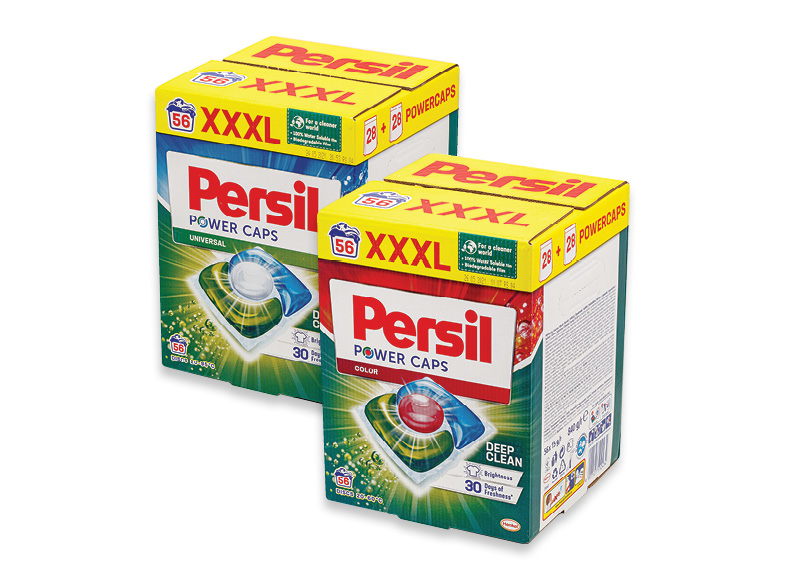 Skalbimo kapsulės PERSIL
			, 
				 52 vnt., 2 rūšių, 0,21 Eur/vnt. A lygio parduotuvėse