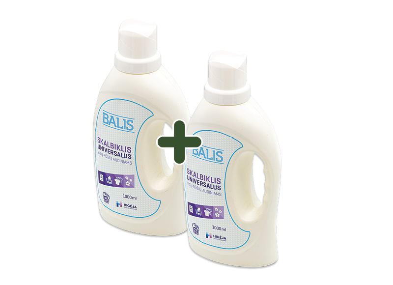 Universalus skalbiklis BALIS
			, 
				 1 l, 13 skalb., 1,79 Eur/vnt. A lygio parduotuvėse