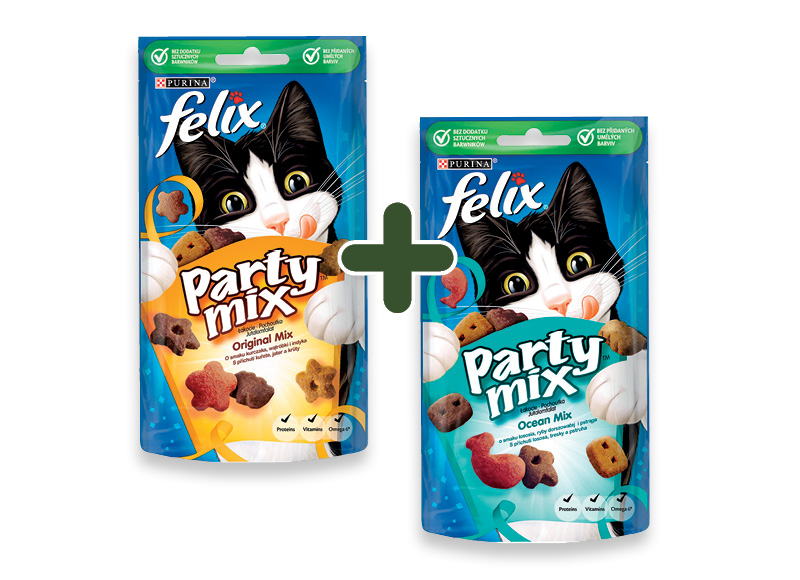 Kačių užkandis FELIX PARTY
,
60 g, 2 rūšių, 1,99 Eur/vnt. A lygio parduotuvėse Kačių užkandis FELIX PARTY
,
60 g, 2 rūšių, 1,99 Eur/vnt. A lygio parduotuvėse