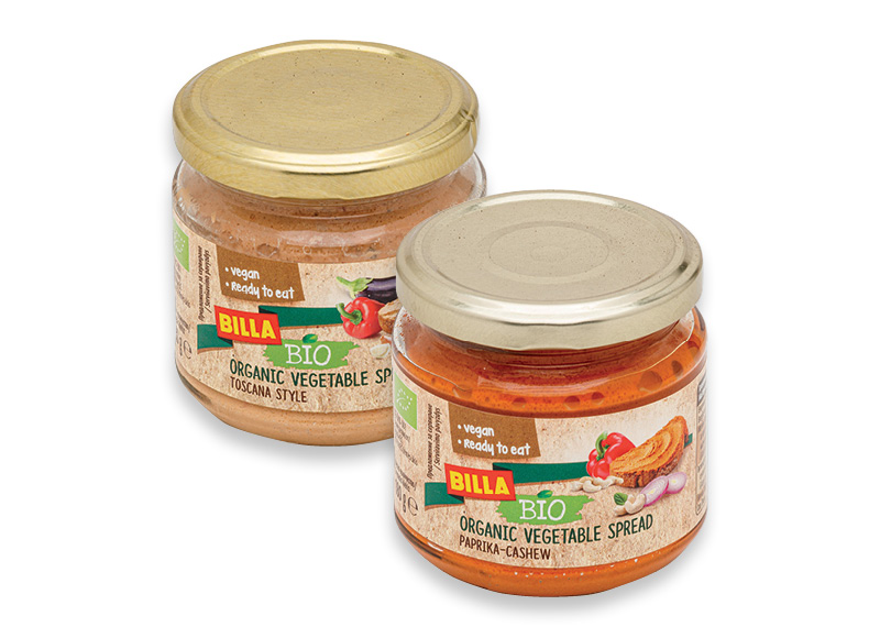 BILLA BIO daržovių užtepėlė
,
180 g, 2 rūšių, 18,16 Eur/kg A lygio parduotuvėse BILLA BIO daržovių užtepėlė
,
180 g, 2 rūšių, 18,16 Eur/kg A lygio parduotuvėse