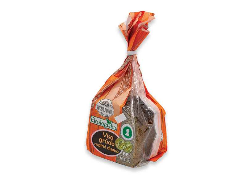 EKOLOGIŠKA VISO GRŪDO ruginė duona, 400 g, 2,03 Eur/kg. A lygio parduotuvėse EKOLOGIŠKA VISO GRŪDO ruginė duona, 400 g, 2,03 Eur/kg. A lygio parduotuvėse