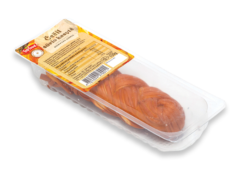 TOP FOOD rūkyto sūrio kasytė
			, 
				 150 g, 26,60 Eur/kg. Ir IKI EXPRESS