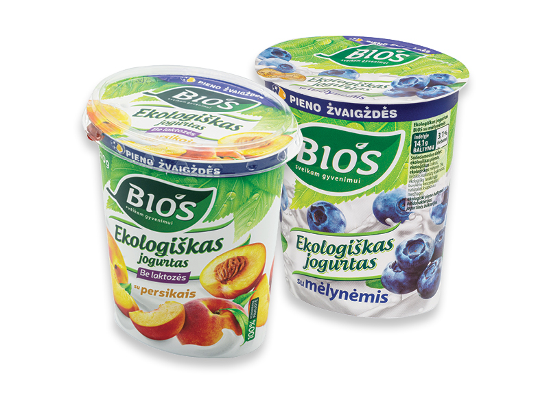 Ekologiškas jogurtas BIO’S Ekologiškas jogurtas BIO’S