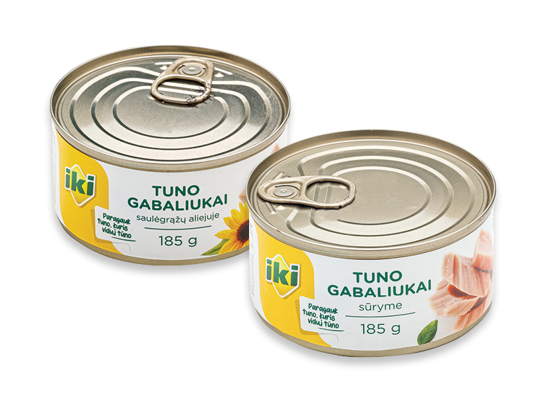 IKI tunai
,
185 g, 2 rūšių, 8,59 Eur/kg IKI tunai
,
185 g, 2 rūšių, 8,59 Eur/kg