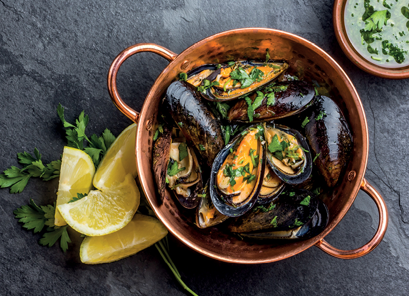 Šviežios midijos
			, 
				 1 kg. A lygio parduotuvėse
