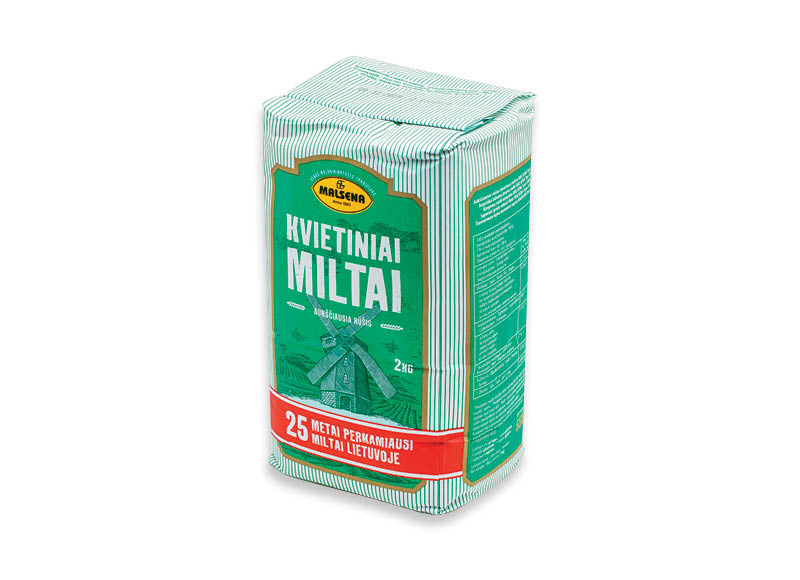 MALSENA kvietiniai miltai
,
550D, 2 kg 0,85 Eur/kg MALSENA kvietiniai miltai
,
550D, 2 kg 0,85 Eur/kg