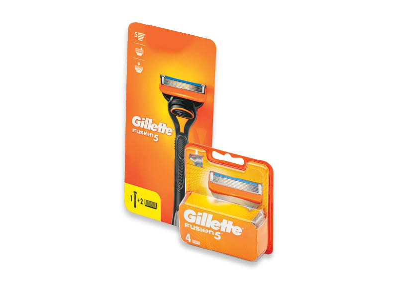 Vyriškiems sisteminiams skustuvams ir skustuvų galvutėms GILLETTE
			, 
				 Įvairių rūšių