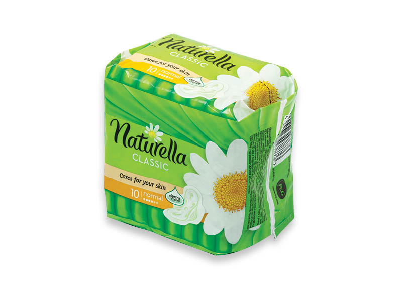 Higieniniai paketai NATURELLA NORMAL PLIUS
			, 
				 10 vnt., 0,11 Eur/vnt.