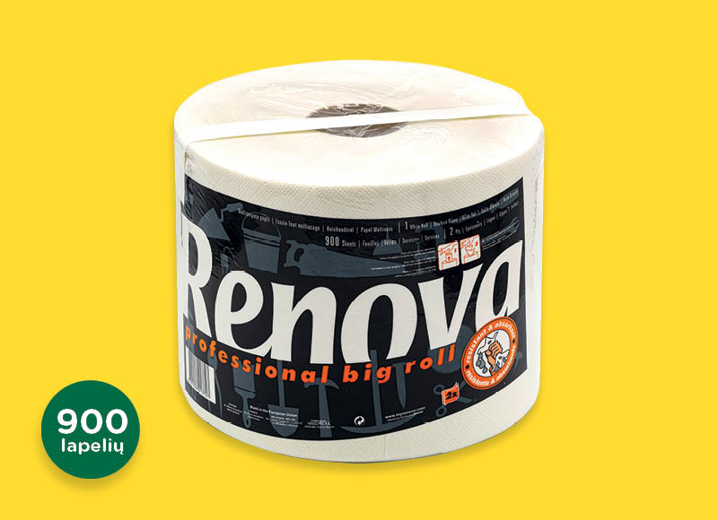 Popierinis rankšluostis RENOVA PROFESSIONAL
			, 
				 1 vnt. A lygio parduotuvėse