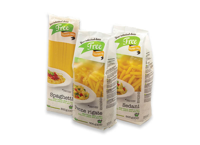 Makaronams FREE
			, 
				 500 g, 3 rūšių, 3,38 Eur/kg A lygio parduotuvėse