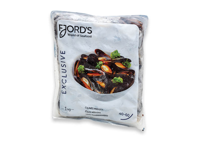 Virtos čilinės midijos FJORDS su kiautais
			, 
				 1 kg A lygio parduotuvėse