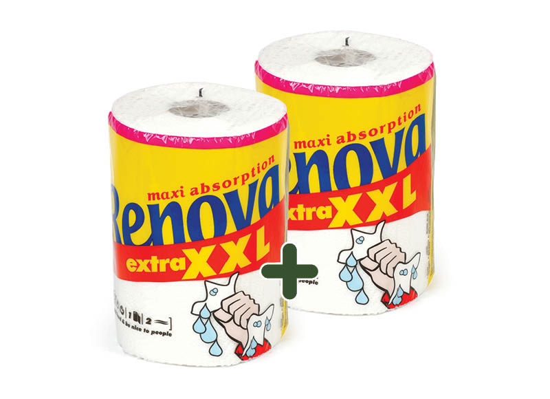 Popierinis rankšluostis RENOVA EXTRA XXL
			, 
				 1 vnt., 1,79 Eur/vnt. Ir IKI EXPRESS