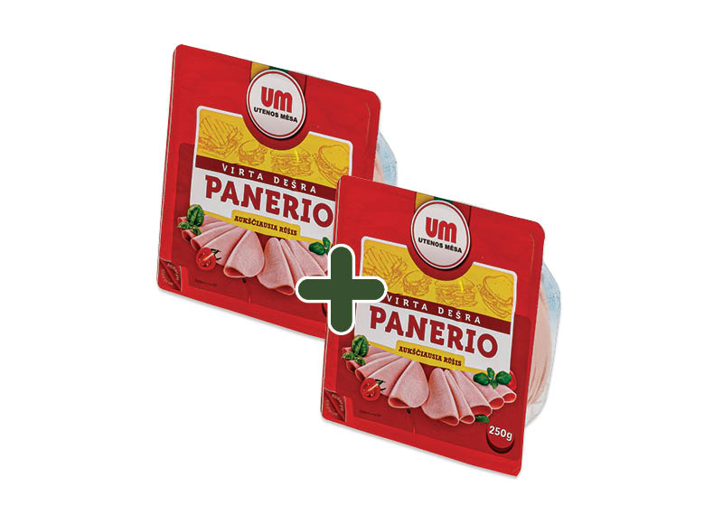 Virta PANERIO dešra griežinėliais
			, 
				 250 g, 1,89 Eur/vnt. A lygio parduotuvėse Ir IKI EXPRESS